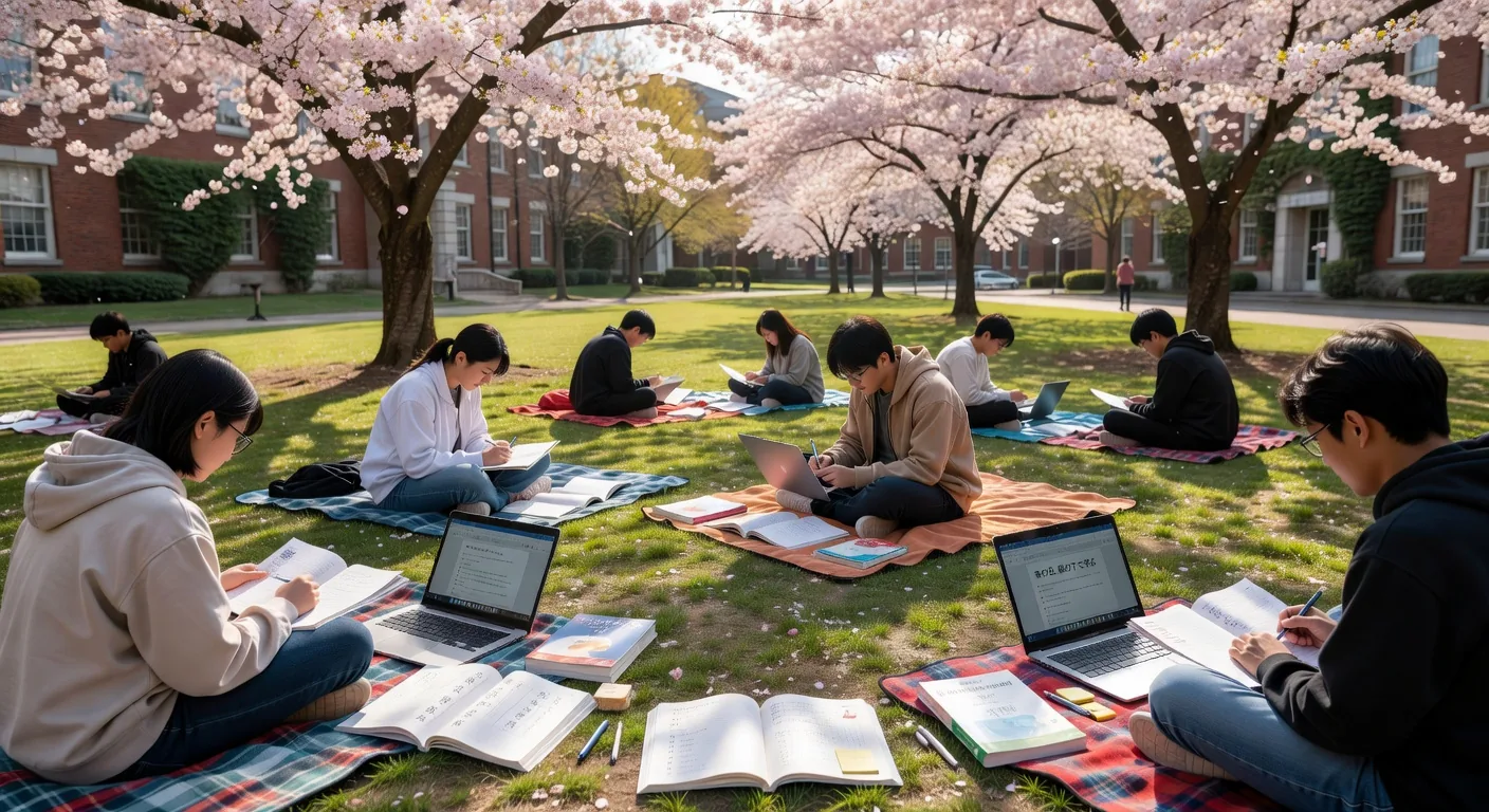 Cherry blossom study