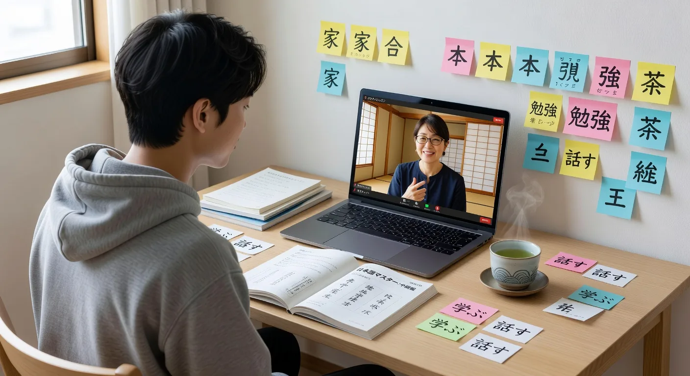 Online Japanese lesson